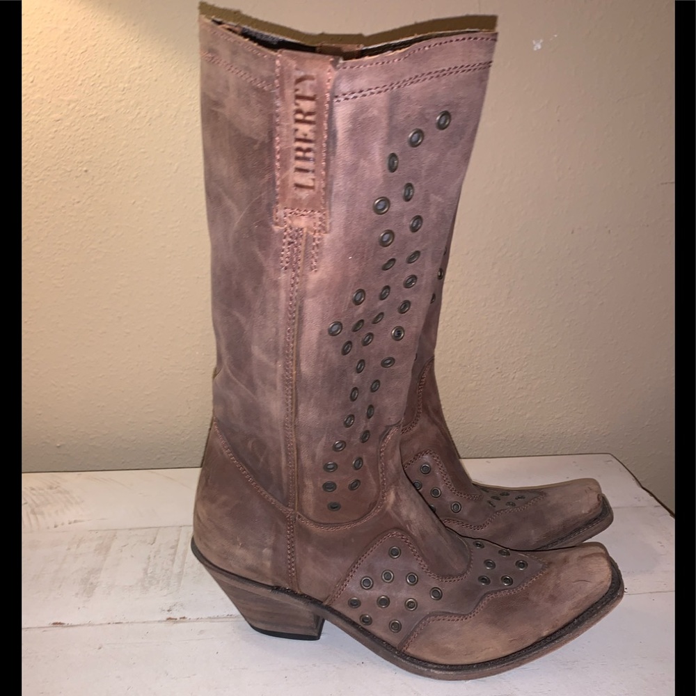 Liberty Black Boots America Cafe Lote